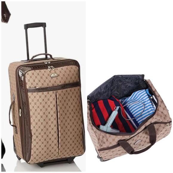 American Flyer Signature 2 Piece Luggage Set, luggage set - Picture 1 of 10